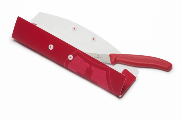 Victorinox（ビクトリノックス）・グルメナイフケース：レッド【３個まで・メール便可】【ナイフとケースは別売りです】