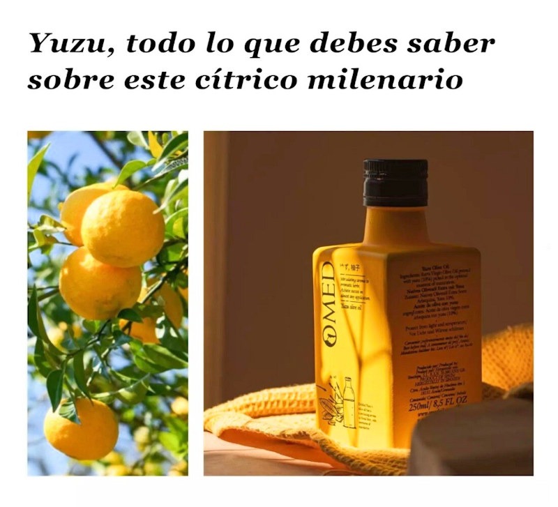 スペイン産 ゆず入りオリーブオイル