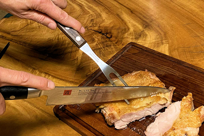 TRAMONTINA�@�J�[�r���O�t�H�[�N25cm