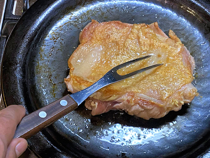 TRAMONTINA�@�J�[�r���O�t�H�[�N25cm