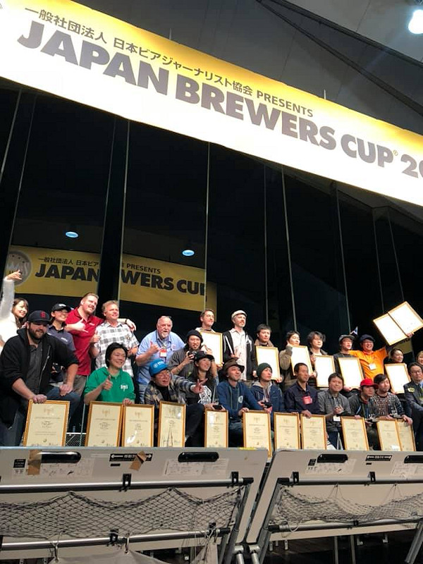 JAPANブリューワーズカップ　受賞者がステージに一同に！