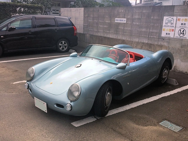 ポルシェ　スパイダー550のレプリカ