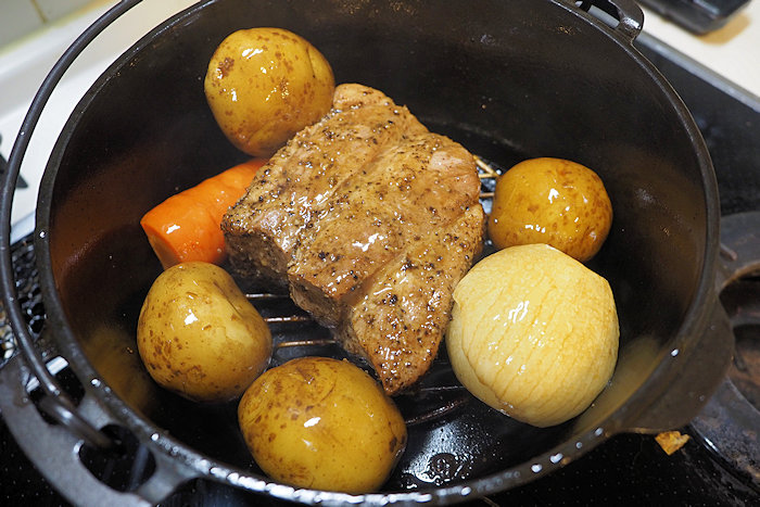 30分で焼き上がり。この美しい照り！